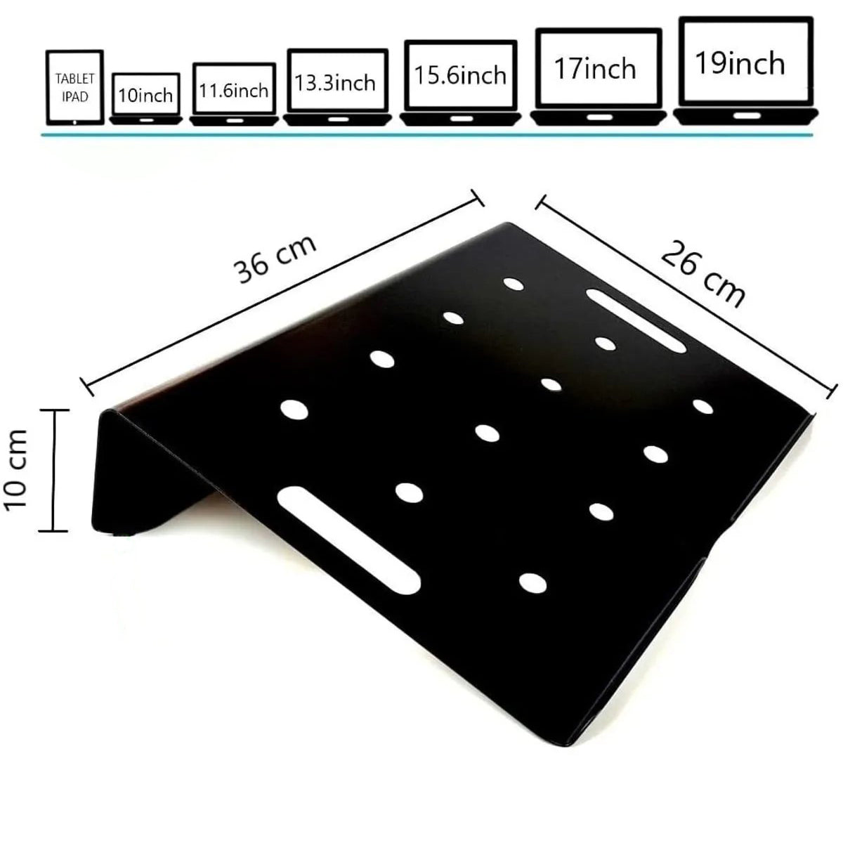WiseDec FlexiRise Metal Laptop Stand