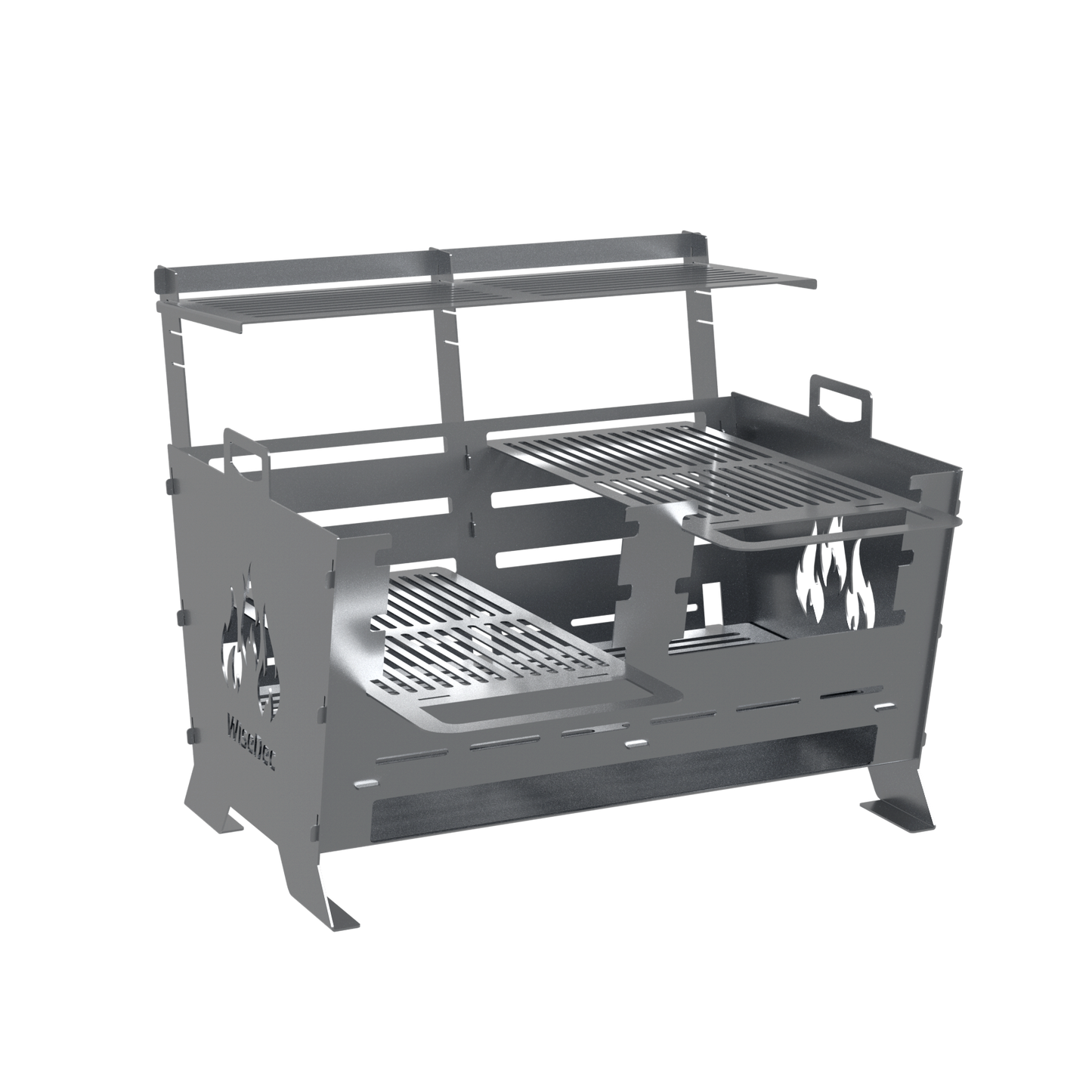 WiseGrill Portatif Taşınabilir Metal Mangal WG5 Çantalı