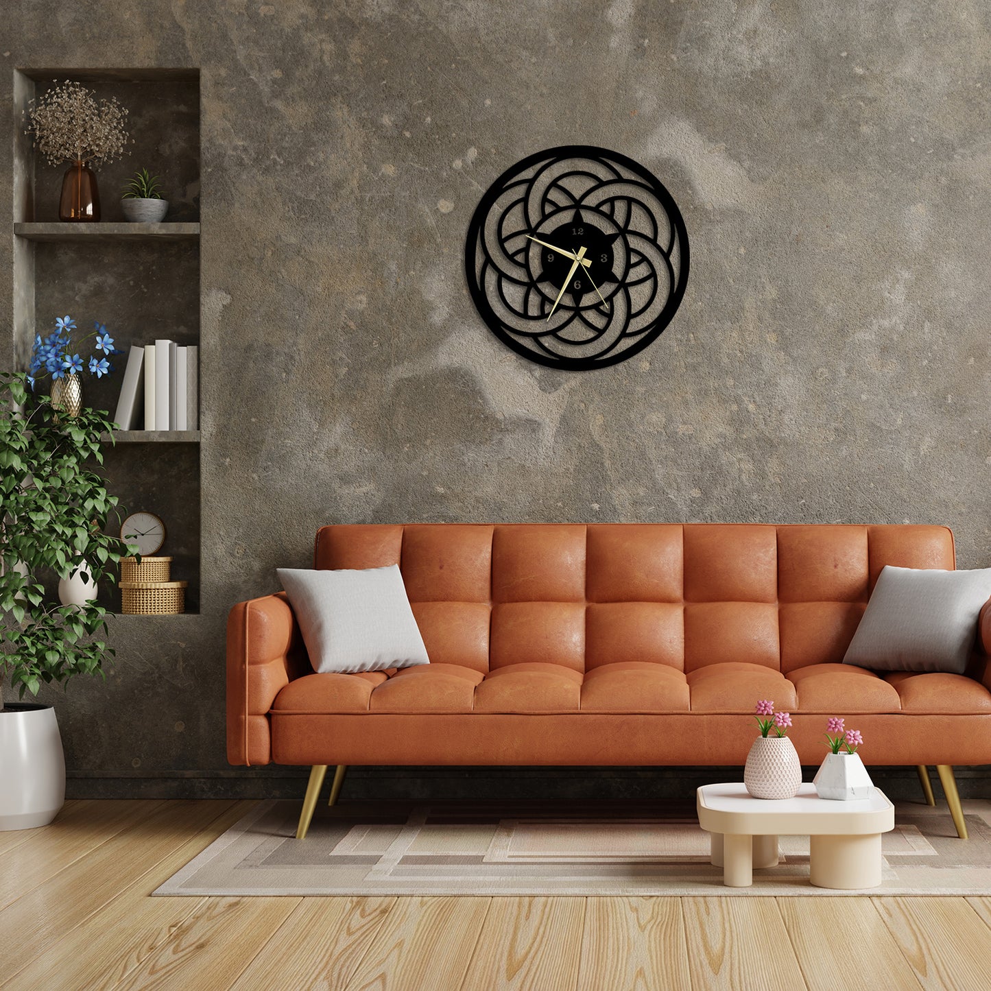 Ornament Metal Duvar Tablosu
