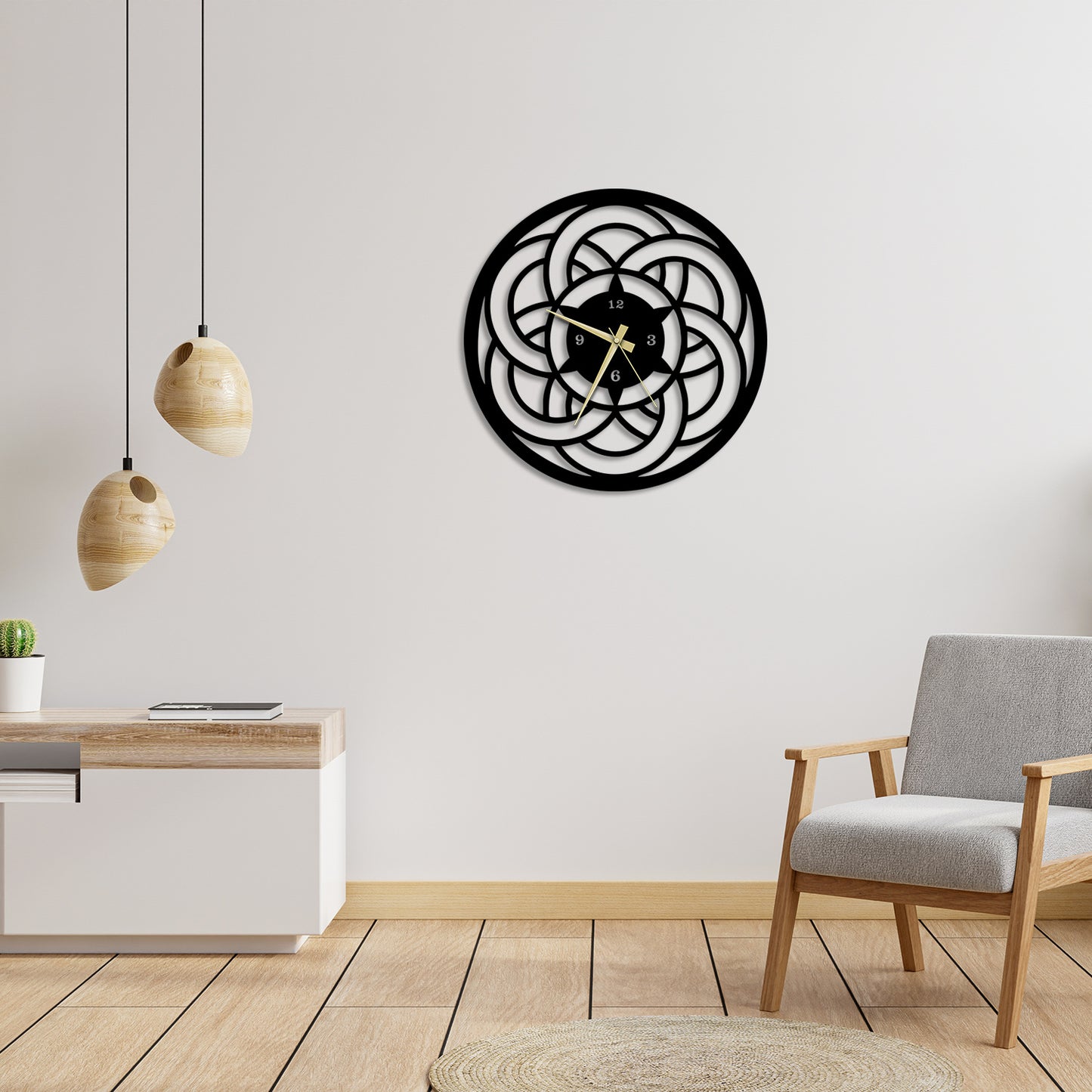 Ornament Metal Duvar Tablosu