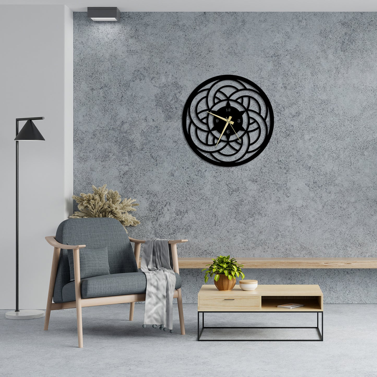 Ornament Metal Duvar Tablosu