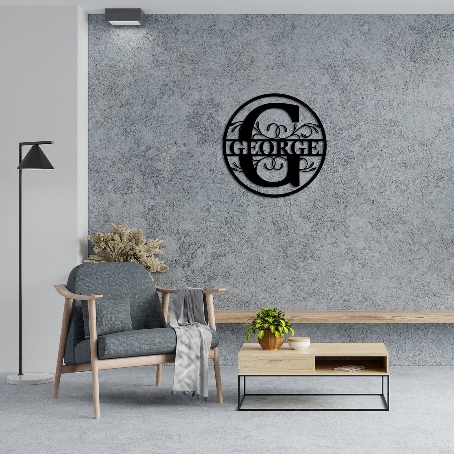 Personalize Door Metal Graffiti