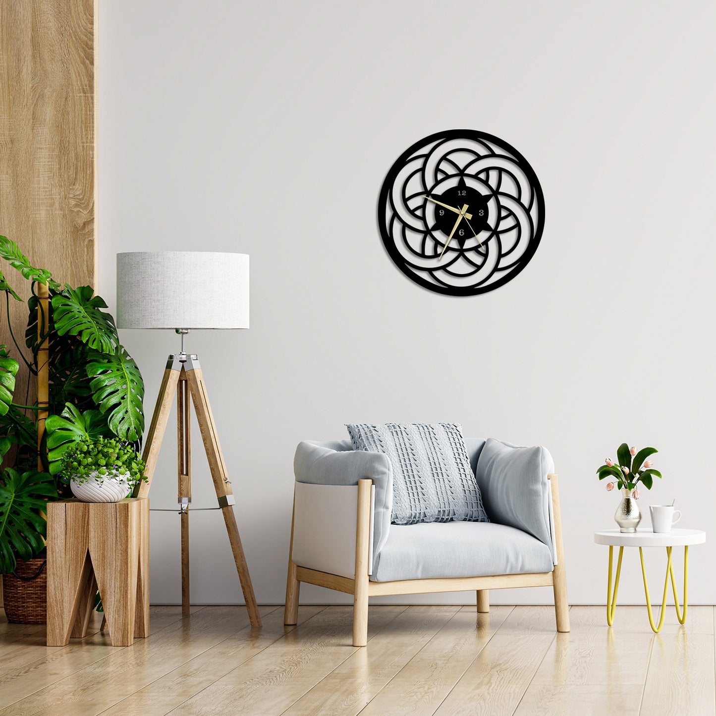 Ornament Metal Duvar Tablosu