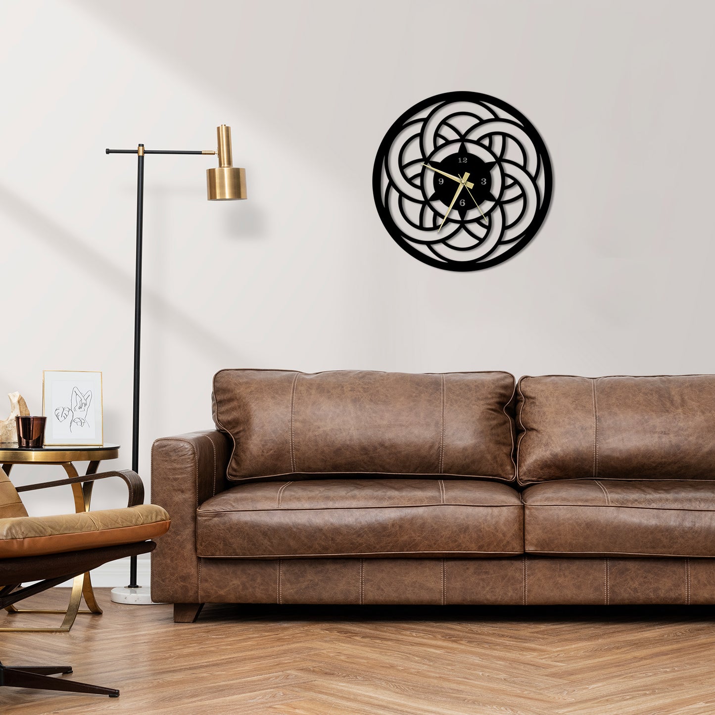 Ornament Metal Duvar Tablosu