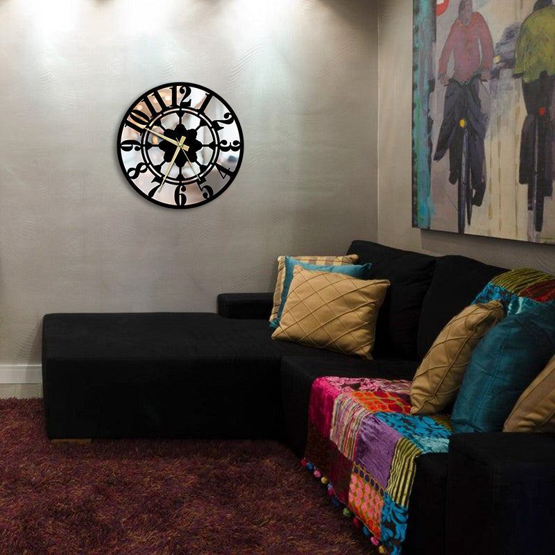 Ottoman Metal Wall Clock Merror