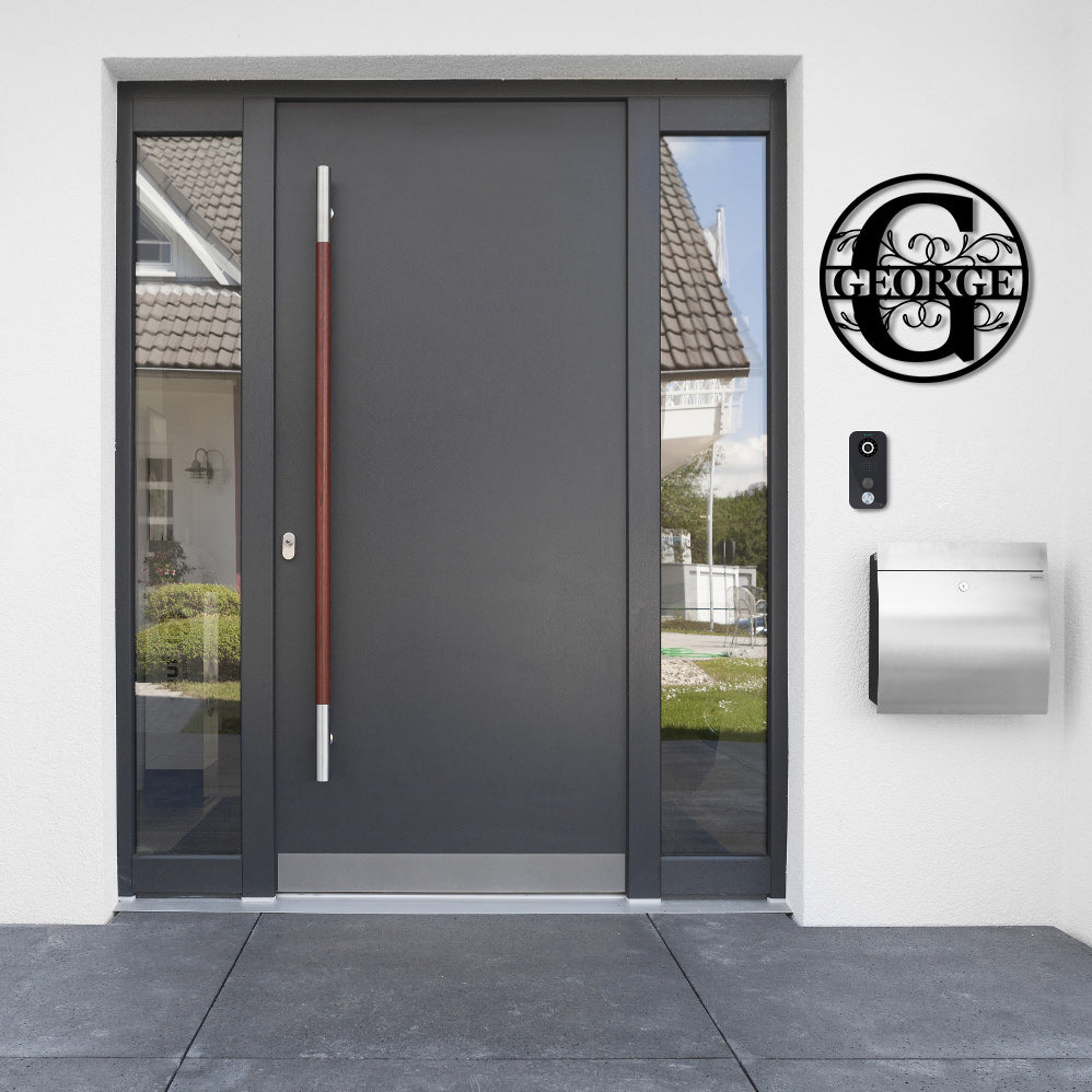 Personalize Door Metal Graffiti