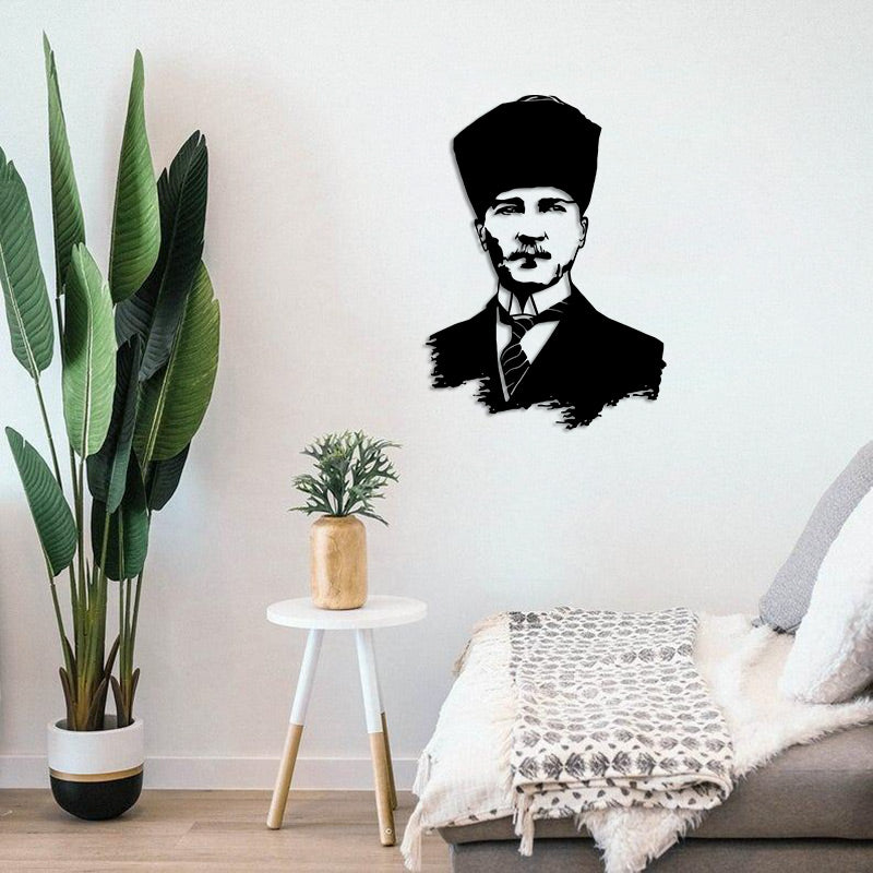 Ataturk V5 Metal Painting