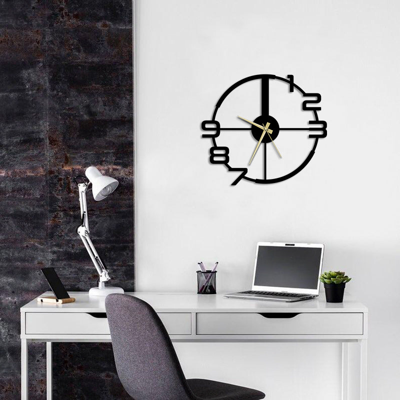 Circle Metal Duvar Saati