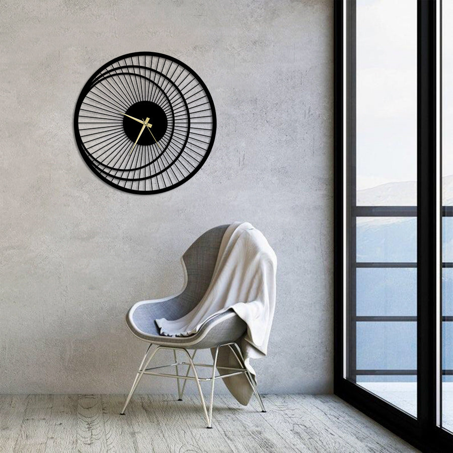 360 Metal Wall Clock