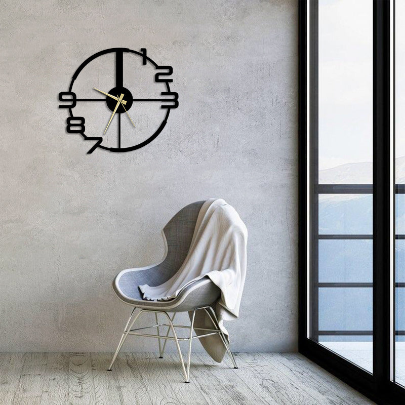 Circle Metal Duvar Saati