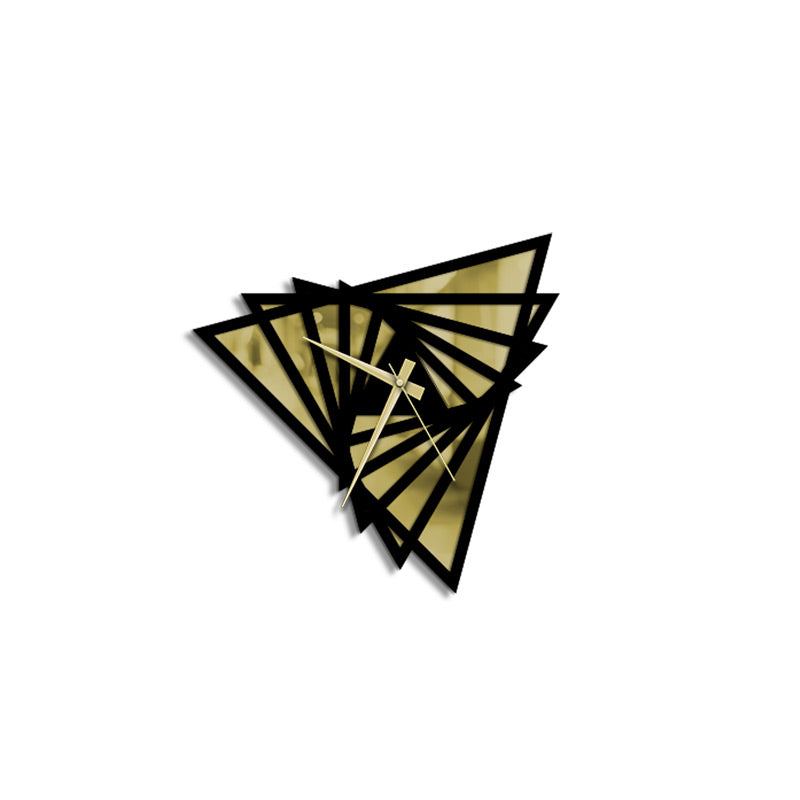 Prism Metal Wall Clock Merror