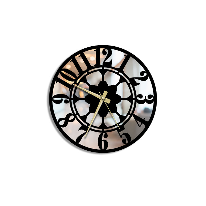 Ottoman Metal Wall Clock Merror