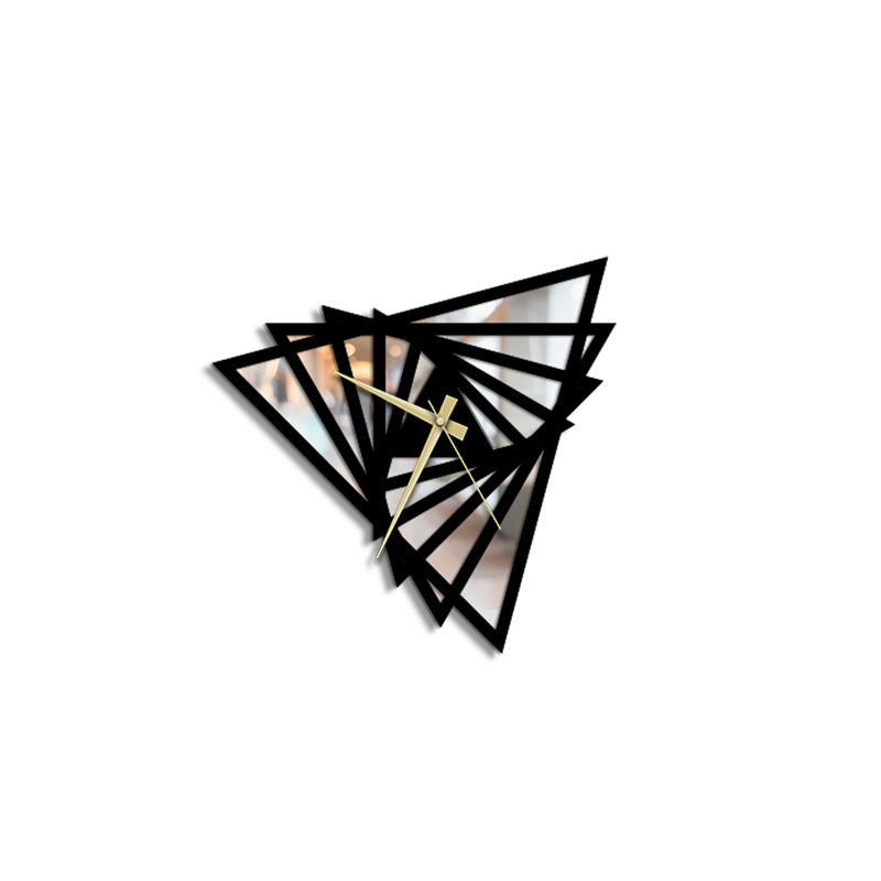 Prism Metal Wall Clock Merror