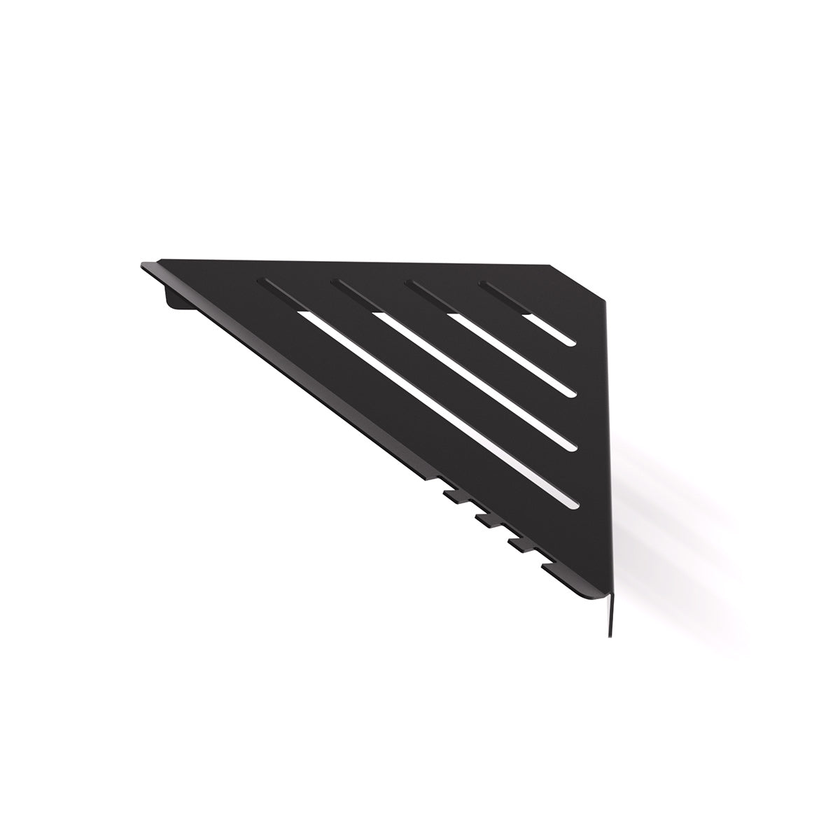 2 Piece Stainless Modern Metal Shower Rack V4