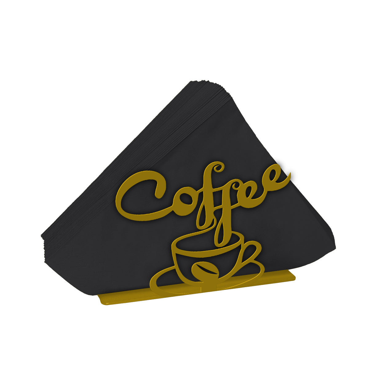 Coffee Metal Napkin Holder