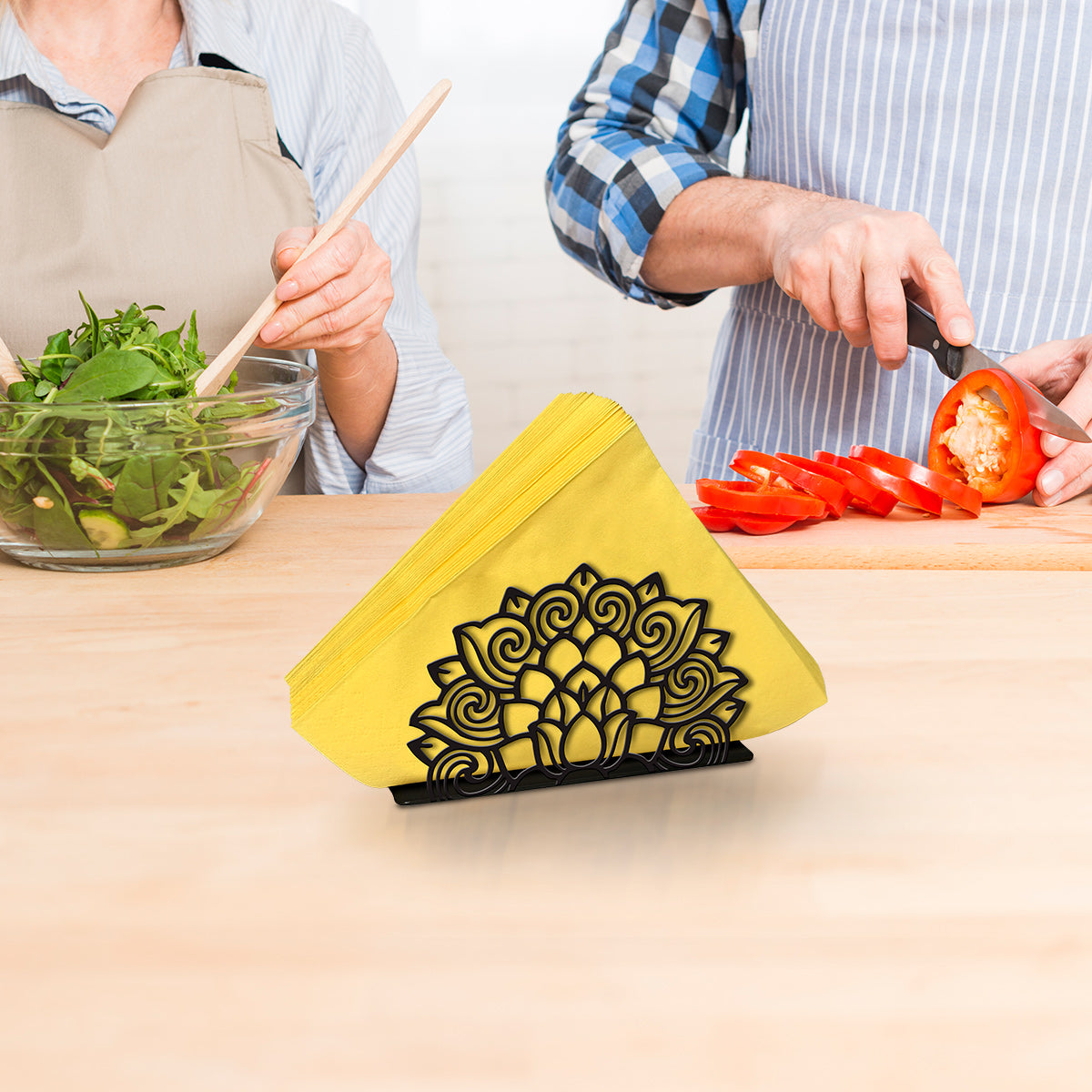 Minimalist Patterned V2 Napkin Holder
