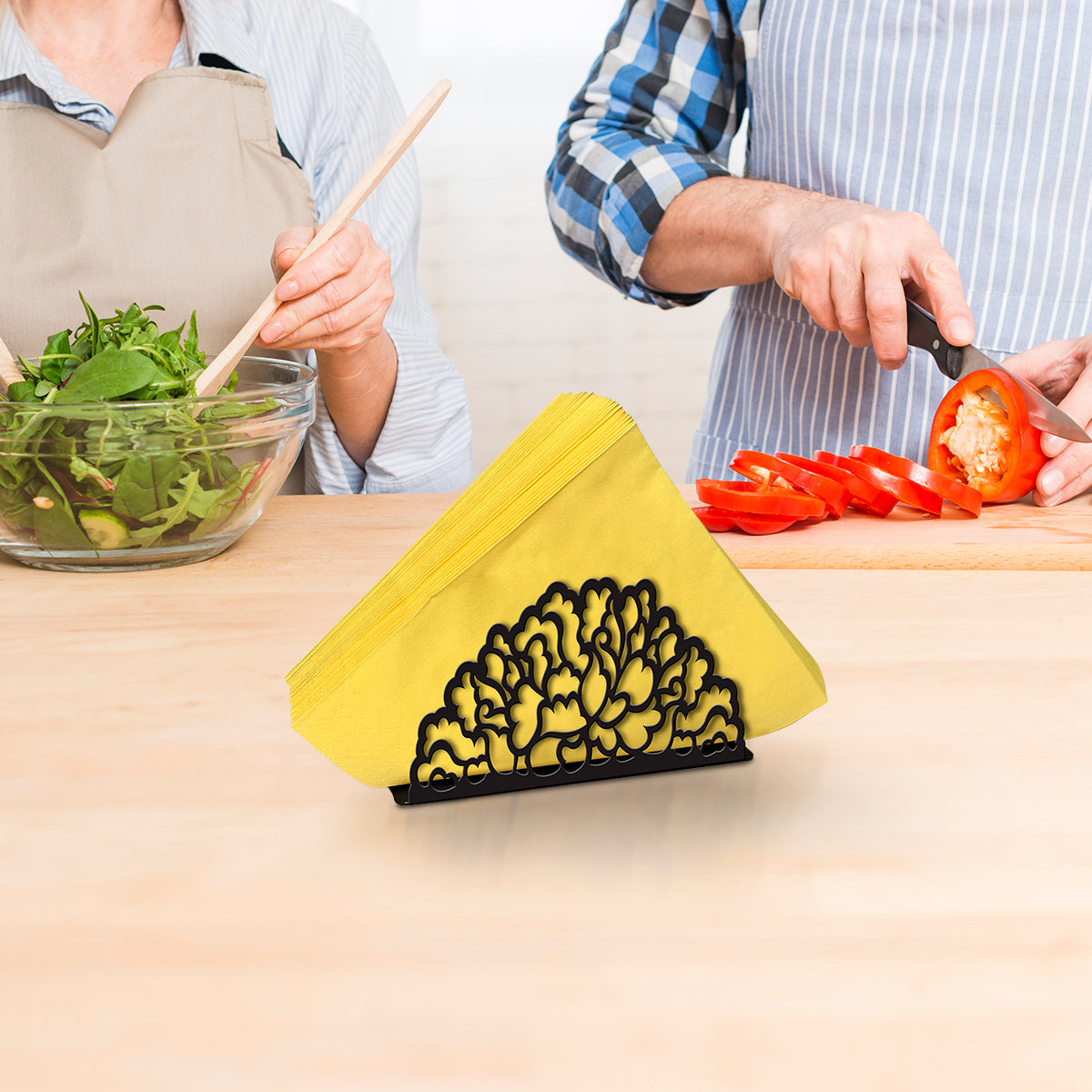 Minimalist Patterned V1 Napkin Holder
