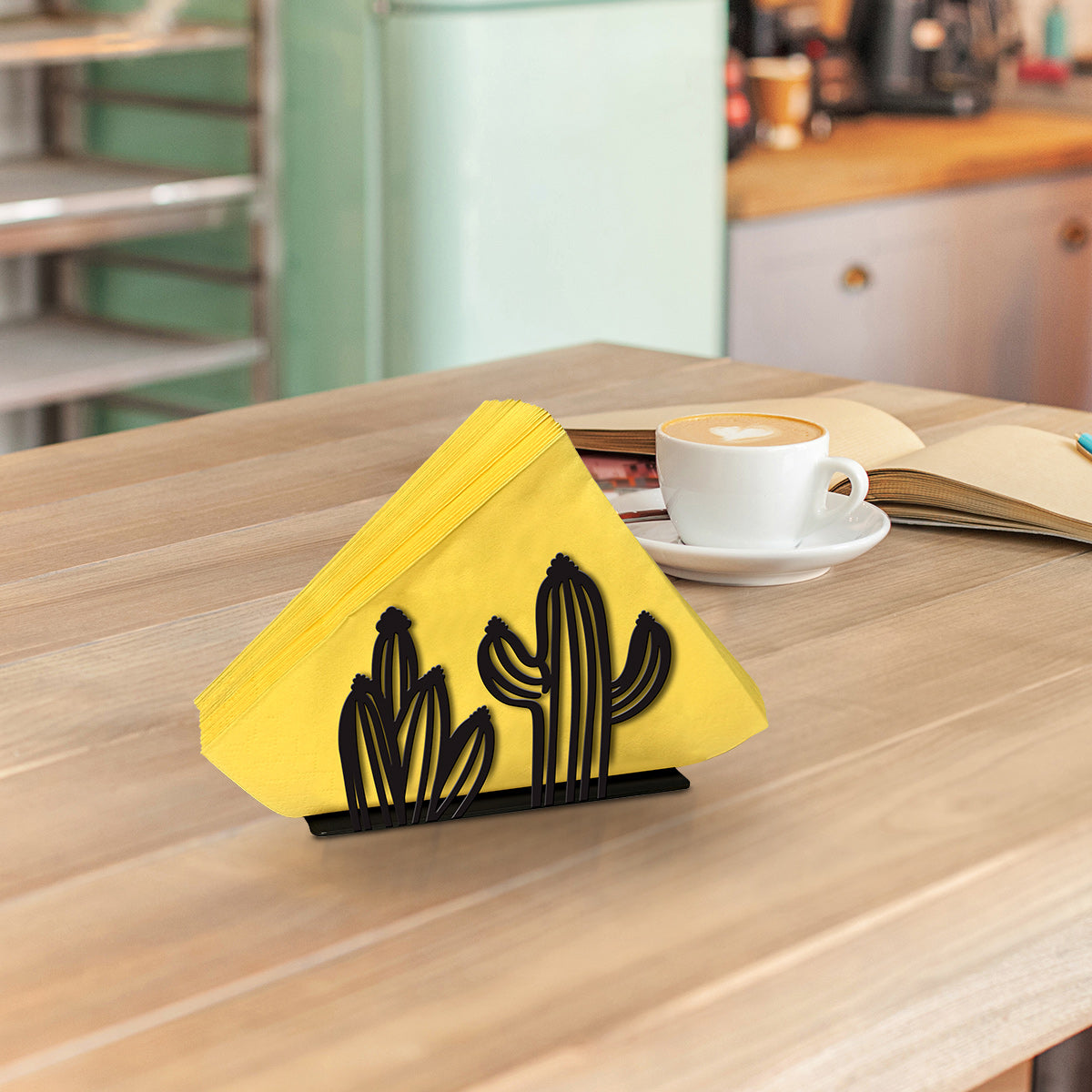 Cactus Metal Napkin Holder