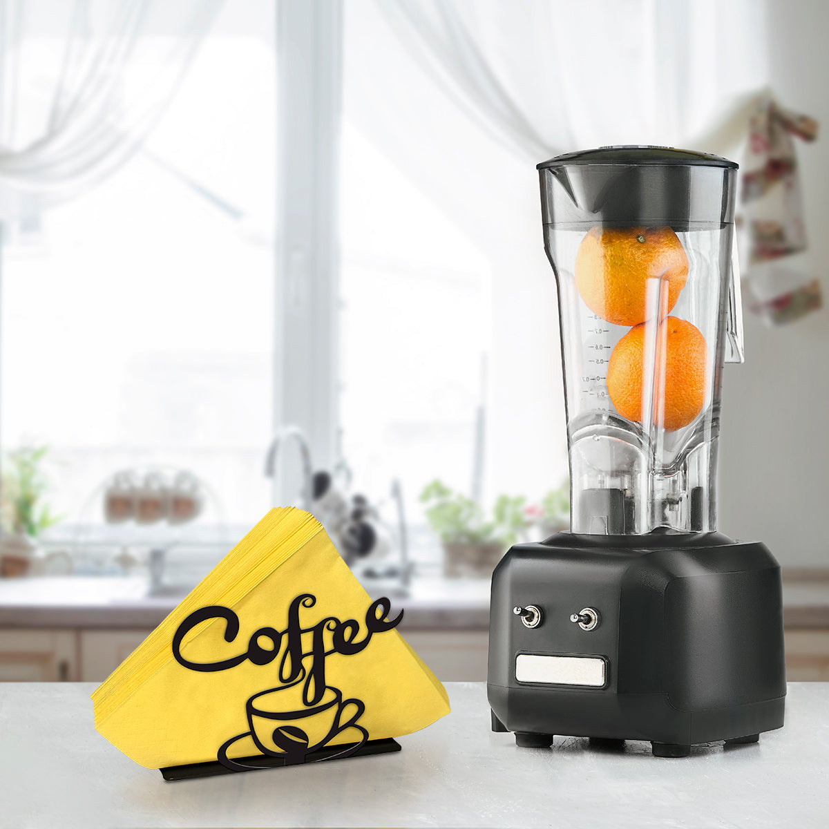 Coffee Metal Napkin Holder