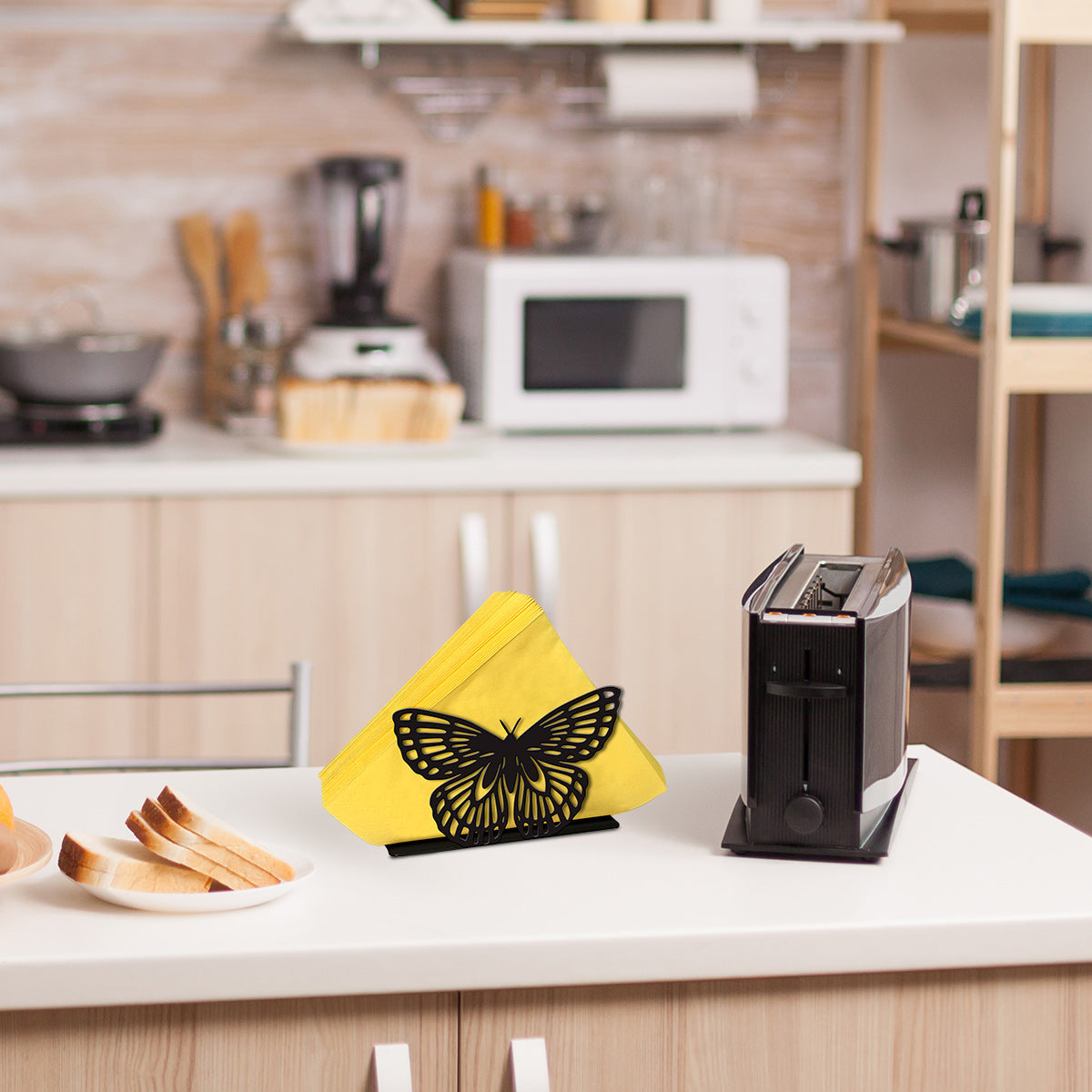Butterfly Metal Napkin Holder