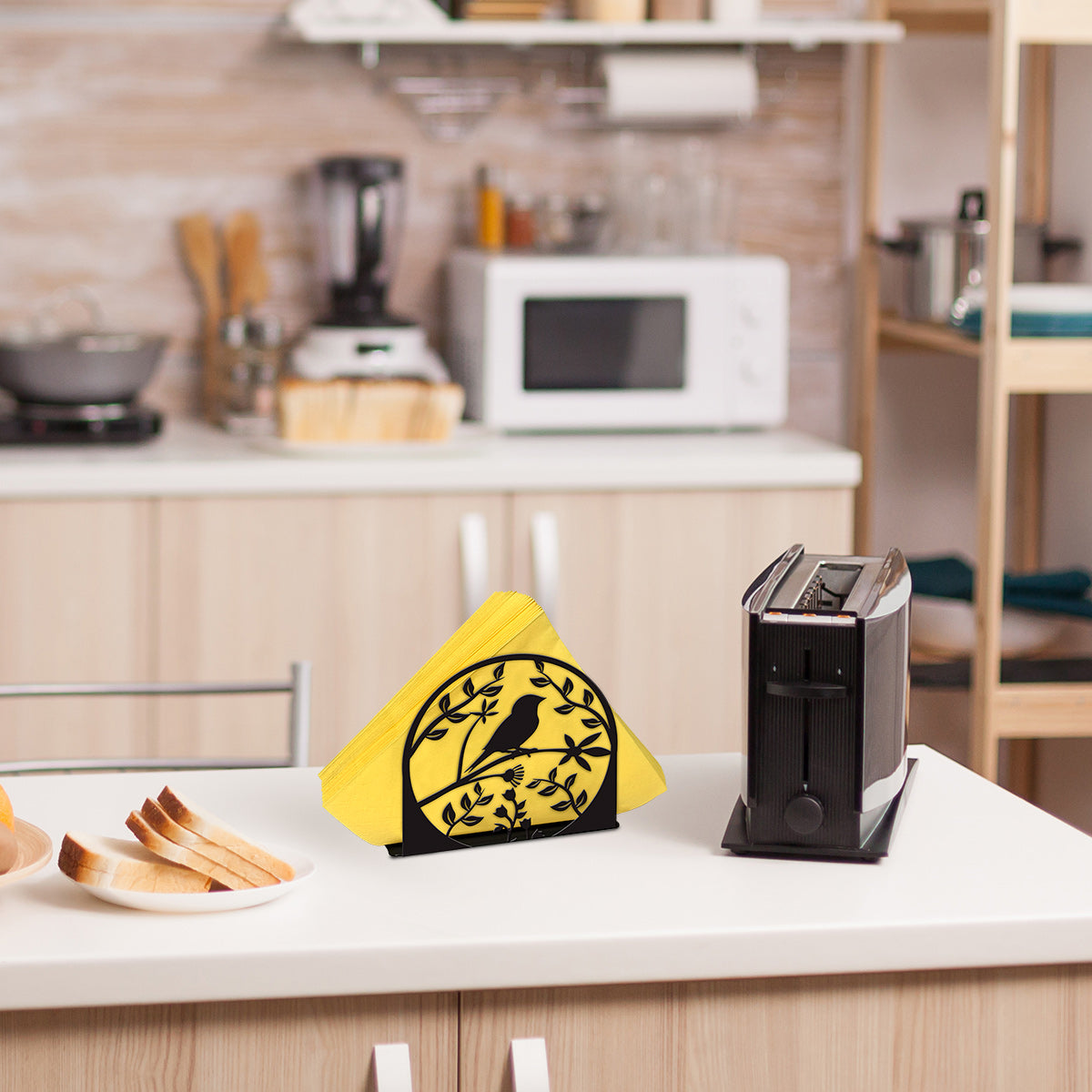 Bird Metal Napkin Holder