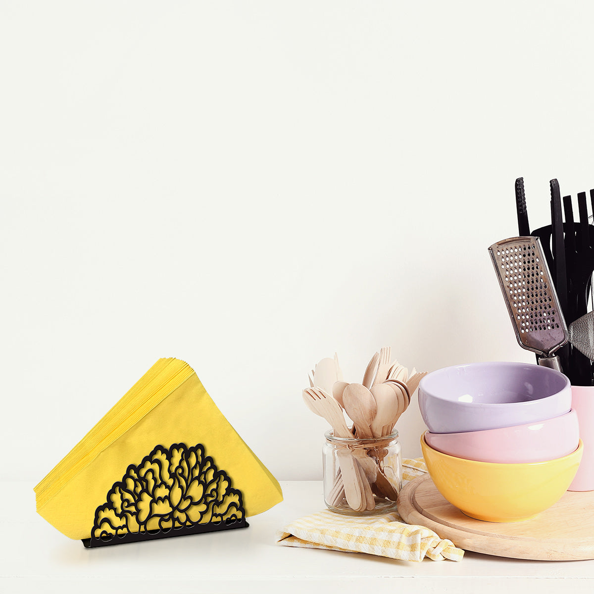 Minimalist Patterned V1 Napkin Holder