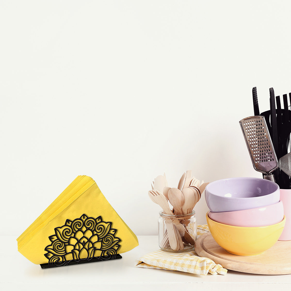 Minimalist Patterned V2 Napkin Holder