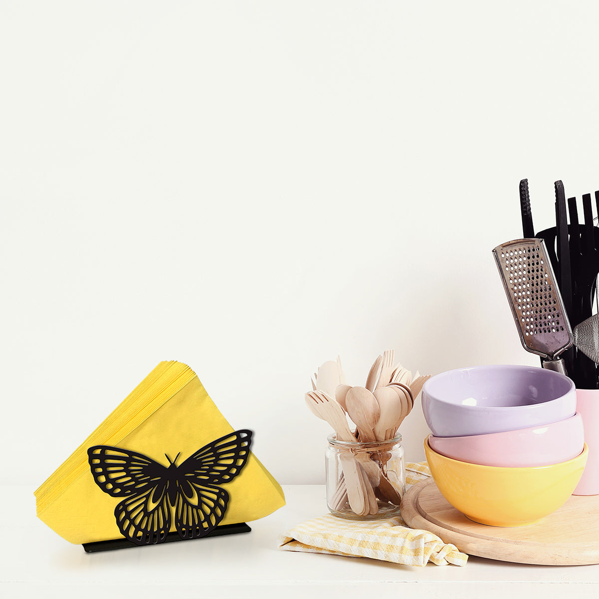 Butterfly Metal Napkin Holder
