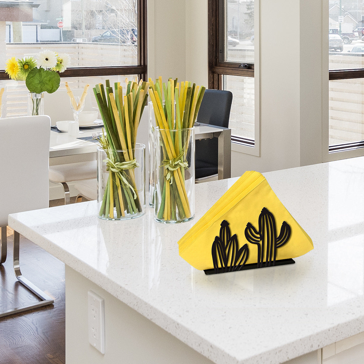 Cactus Metal Napkin Holder