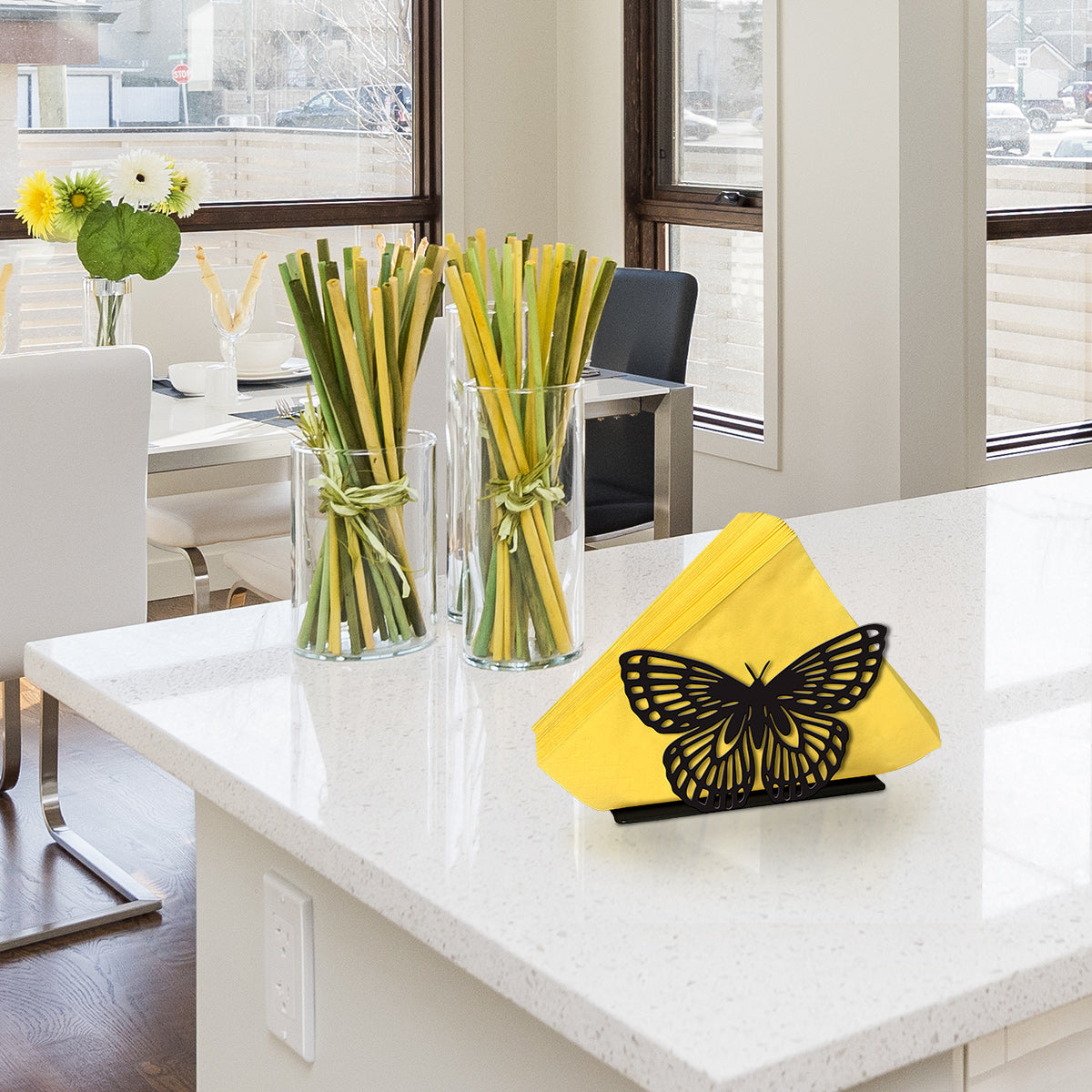 Butterfly Metal Napkin Holder