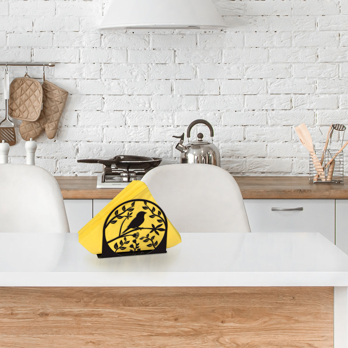 Bird Metal Napkin Holder