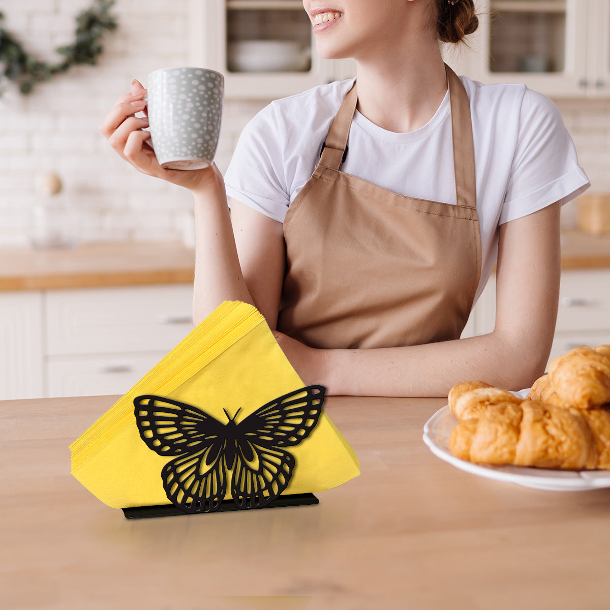 Butterfly Metal Napkin Holder