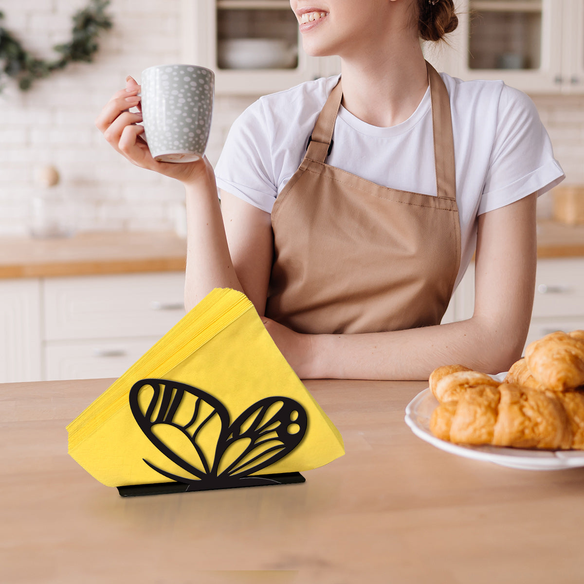 Kelebek V2 Metal Napkin Holder
