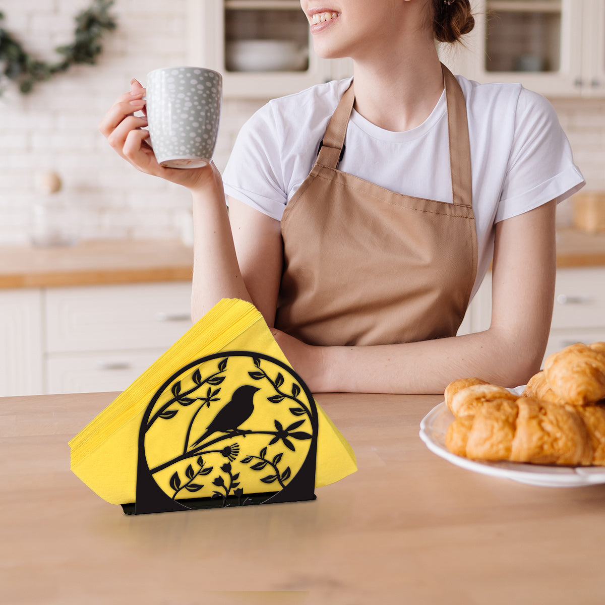 Bird Metal Napkin Holder