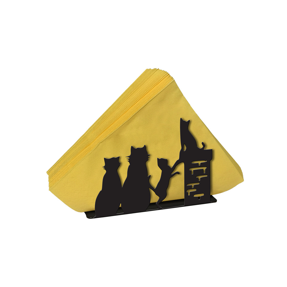 Cats Metal Napkin Holder