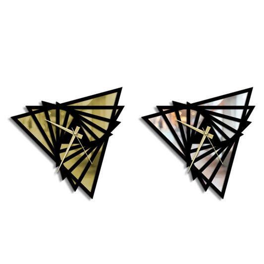 Prism Metal Duvar Saati Merror
