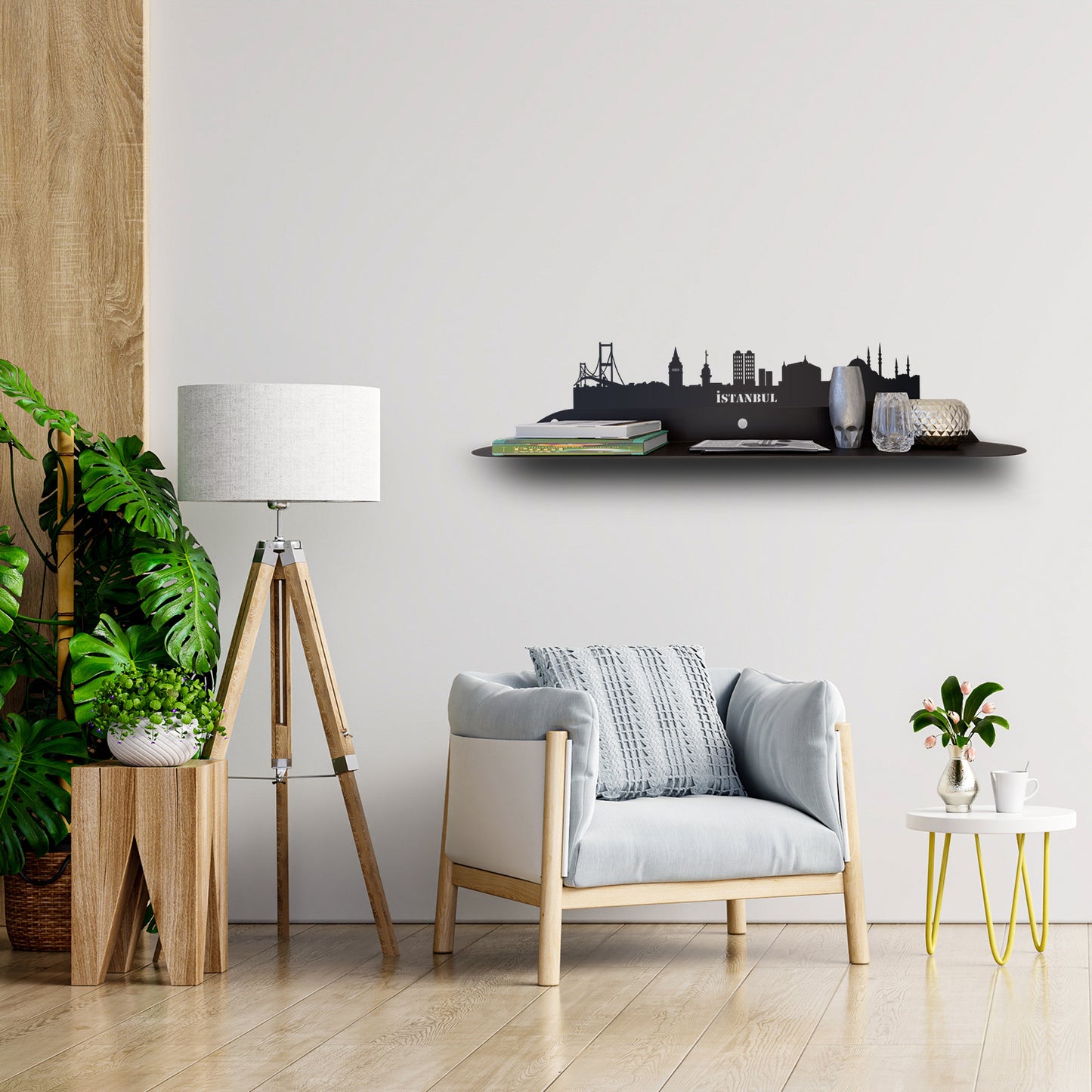 Istanbul Metal Wall Shelf