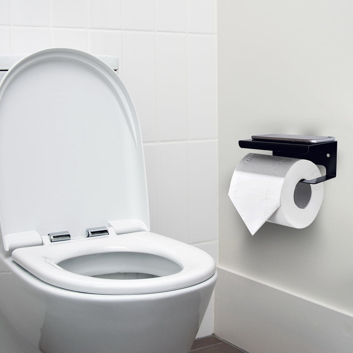 Metal Bathroom WC Paper Napkin Roll Holder, Toilet Napkin Holder