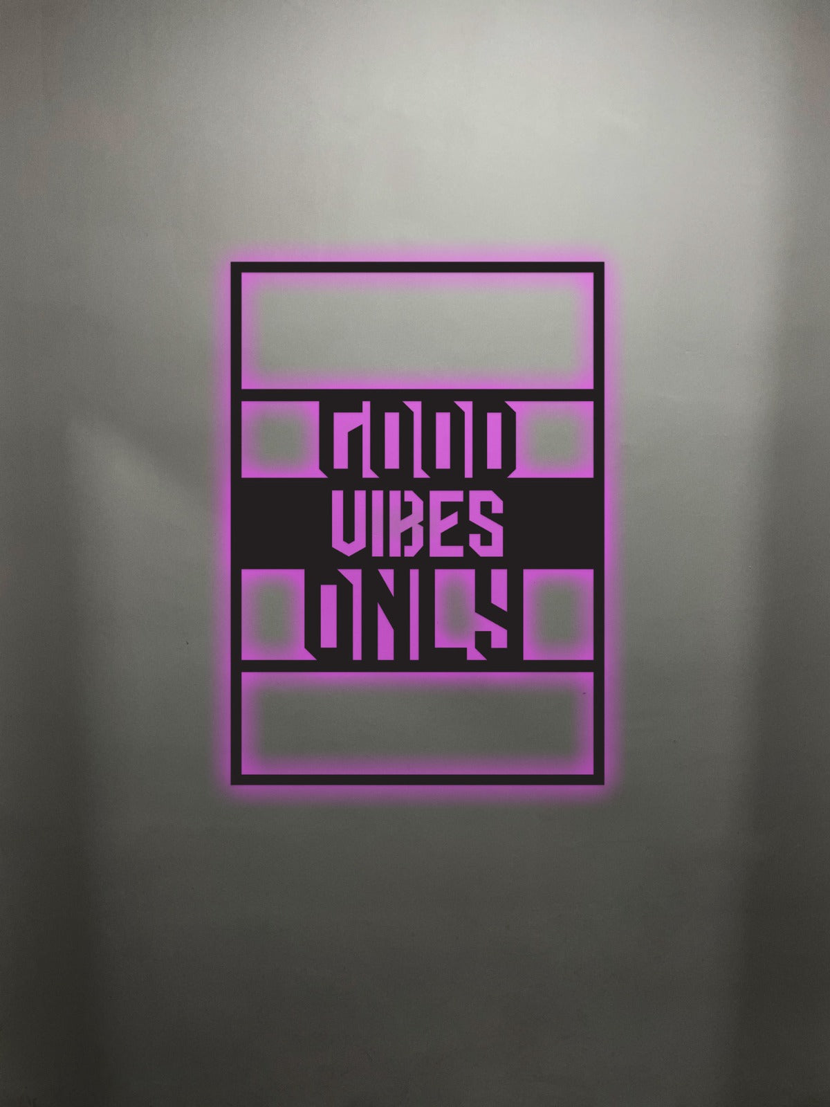 Good Vibes Only Metal Wall Decor