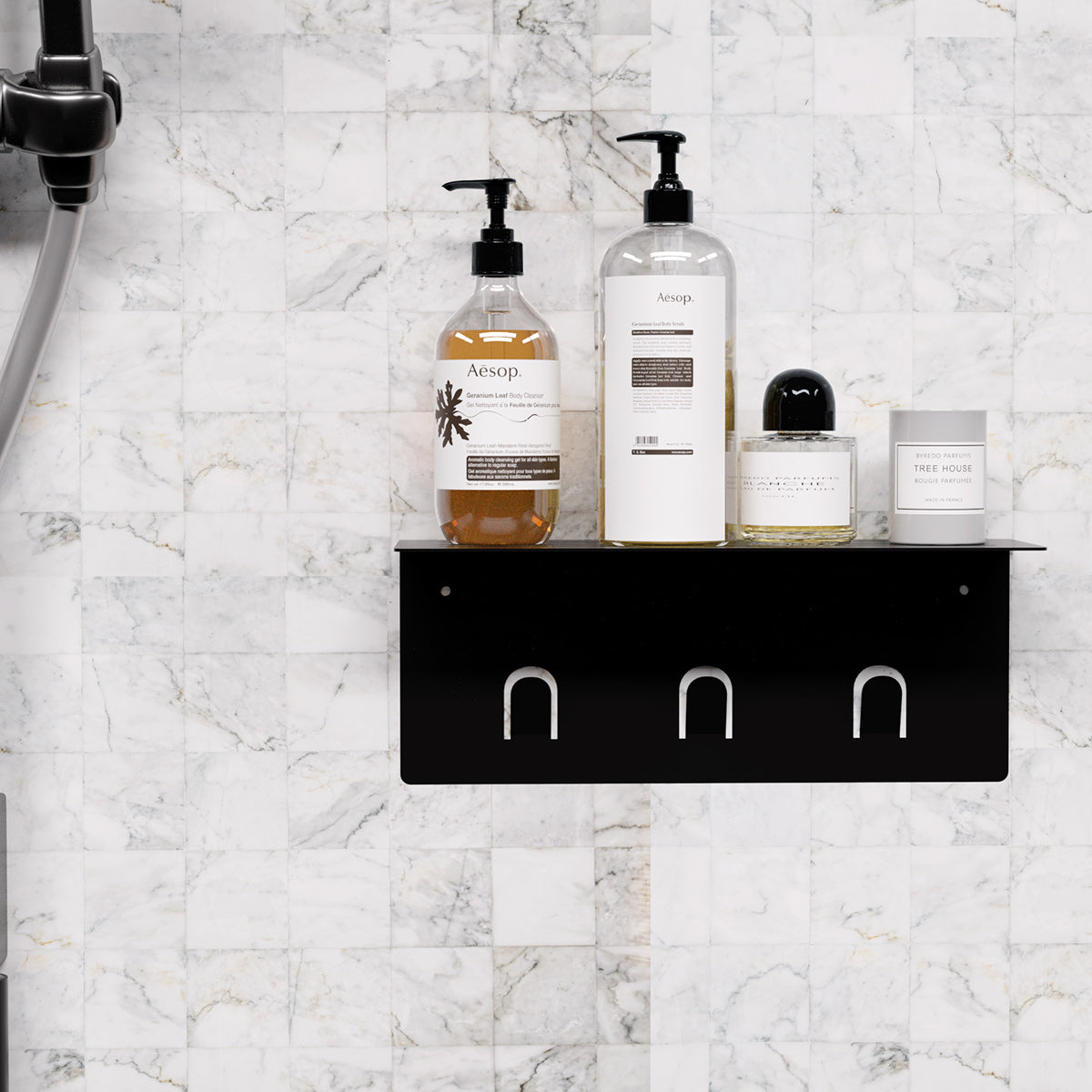 WiseDec Modern Metal Shower Shelf V3