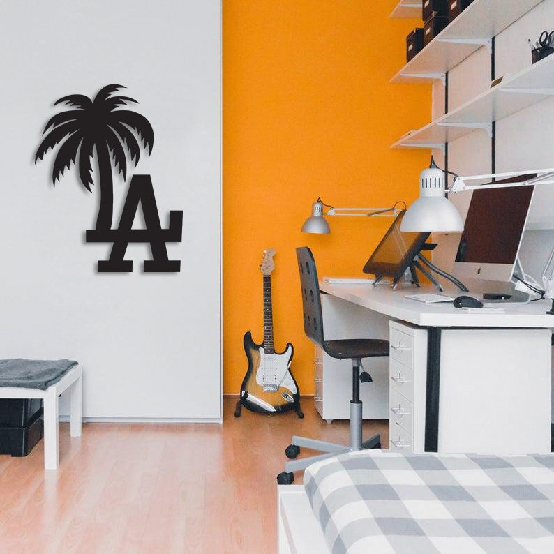 Los Angeles Metal Wall Painting