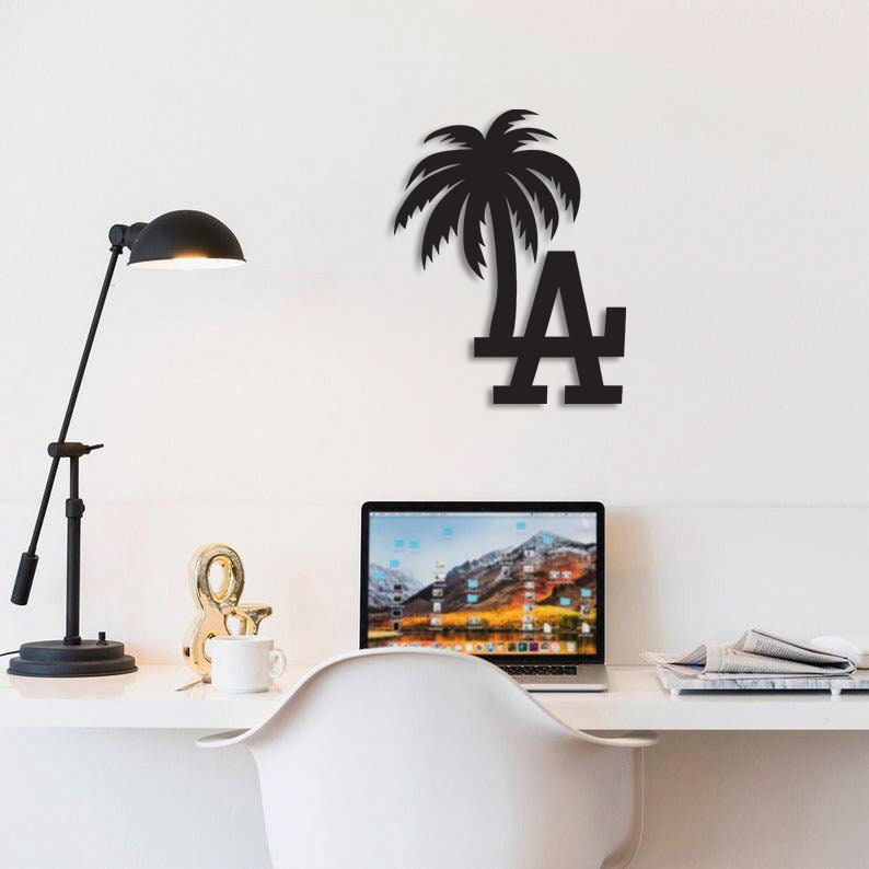 Los Angeles Metal Wall Painting
