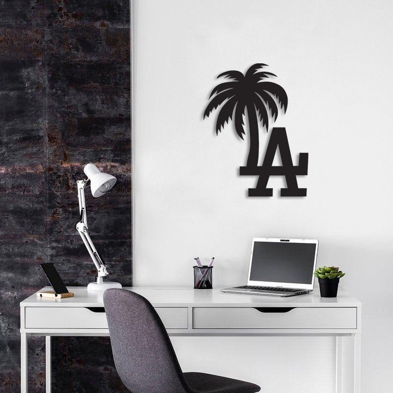Los Angeles Metal Wall Painting