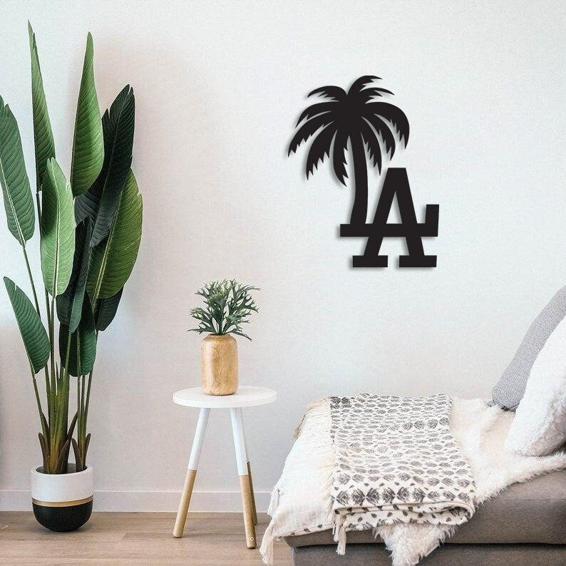 Los Angeles Metal Wall Painting