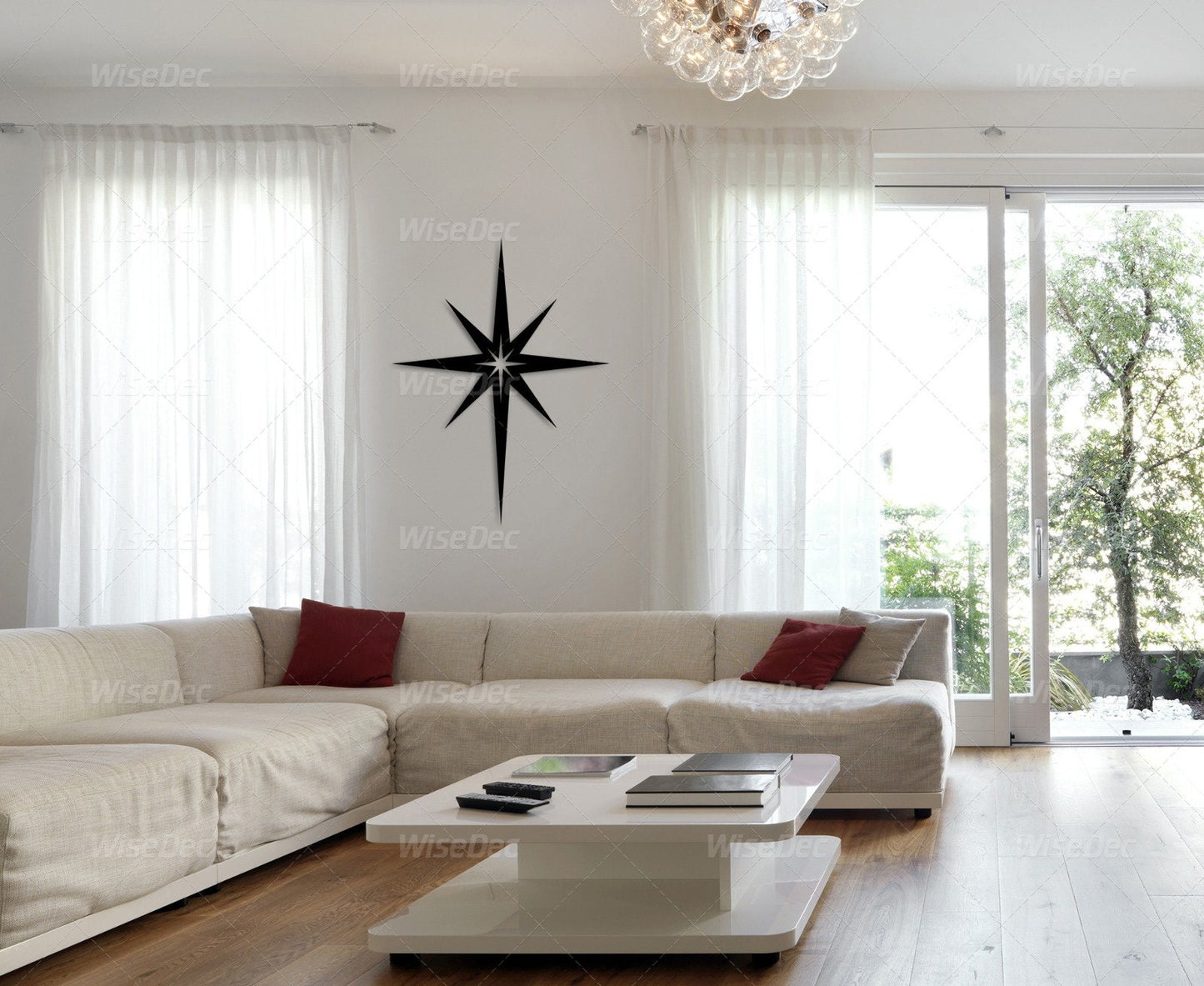 North Star Metal Wall Decor