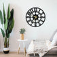 Flower Metal Wall Clock