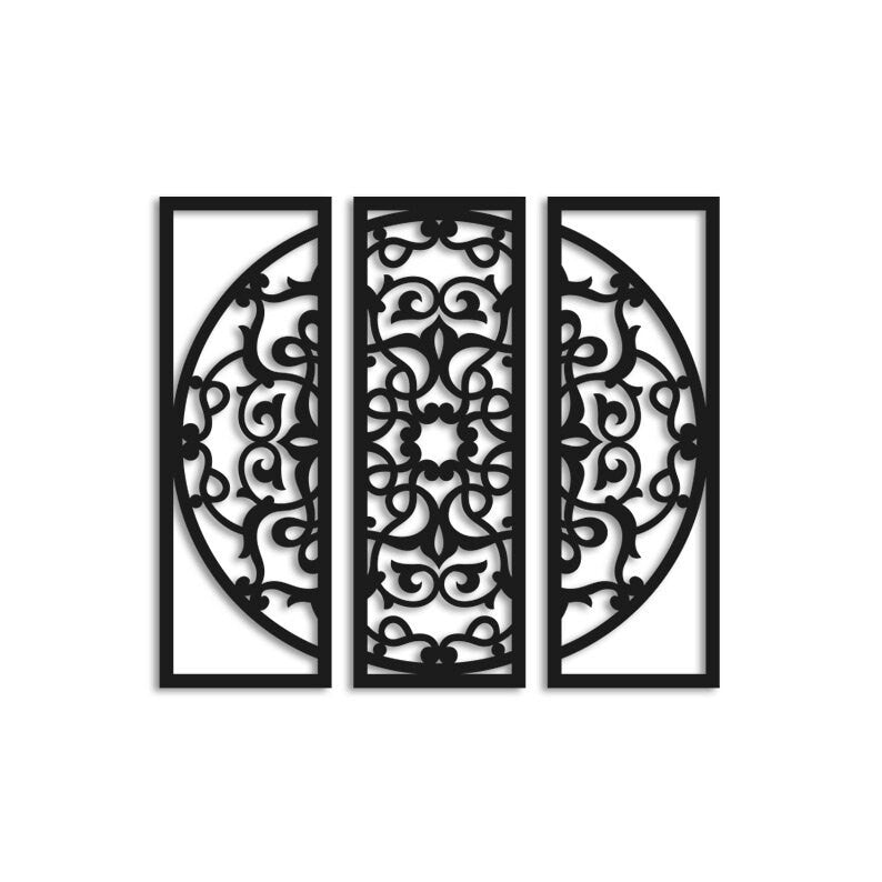 Mandala V2 Wall Metal Decoration