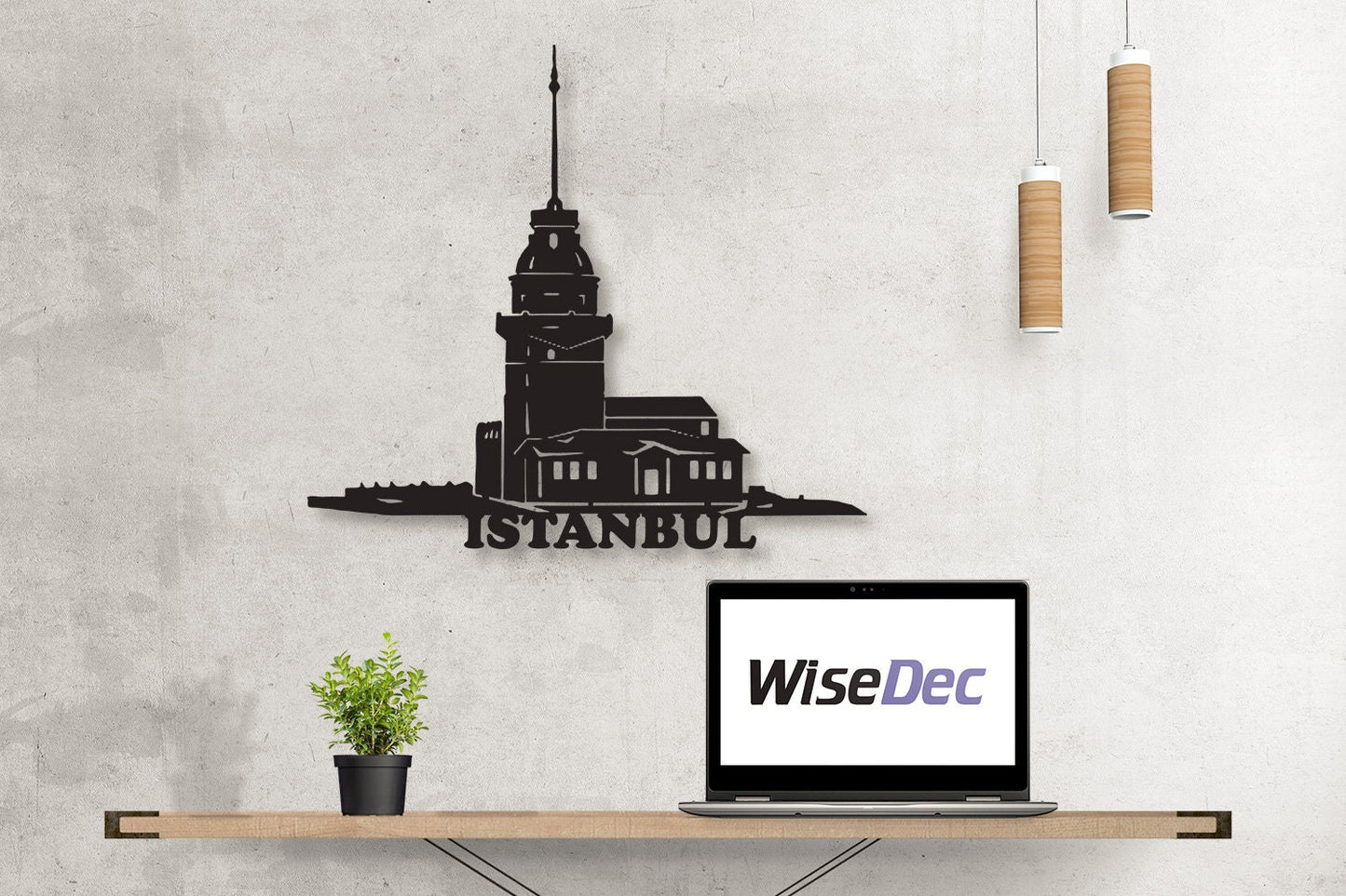 Kız Kulesi Metal Tablo