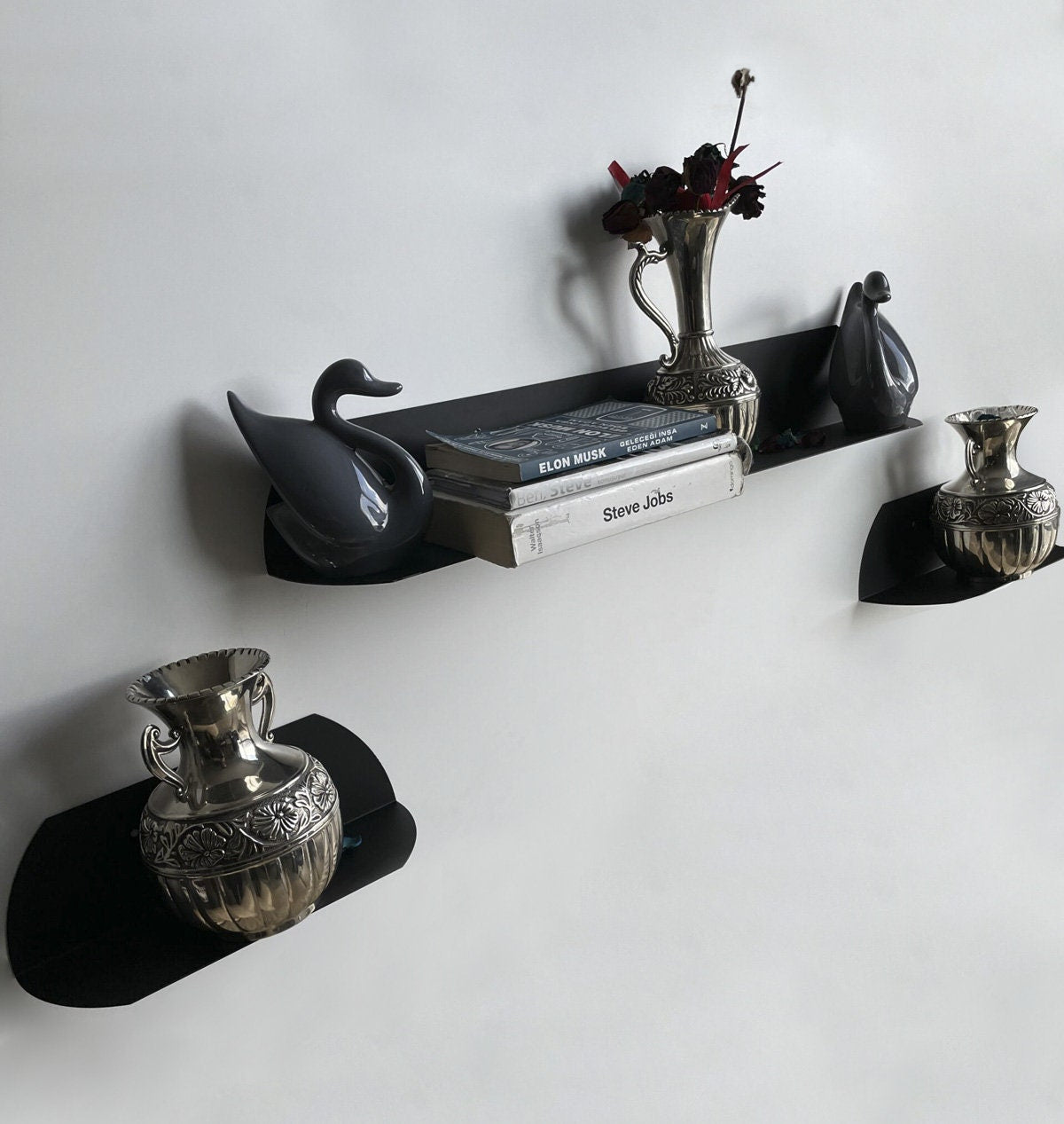 Metal Wall Wall Shelf 3 Pieces