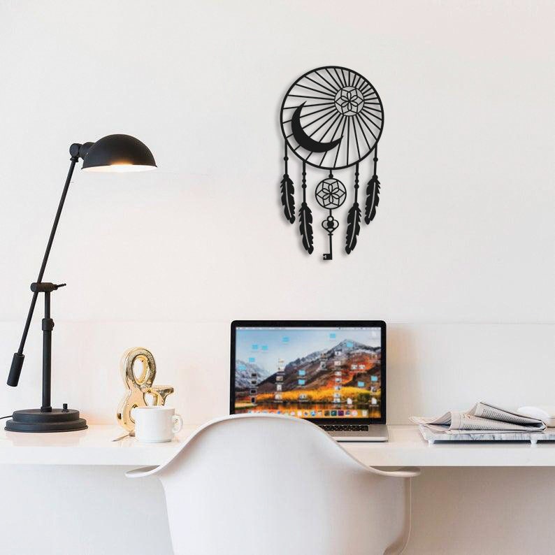 Dream Catcher V1 Metal Wall Decoration
